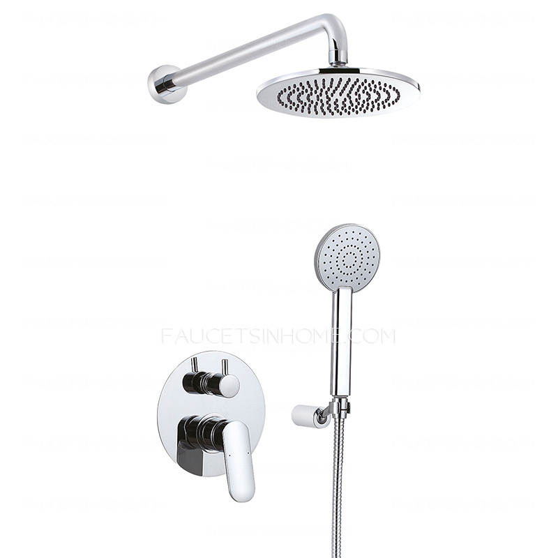 Silver Inside Shower Faucets Reviews Without Spout 