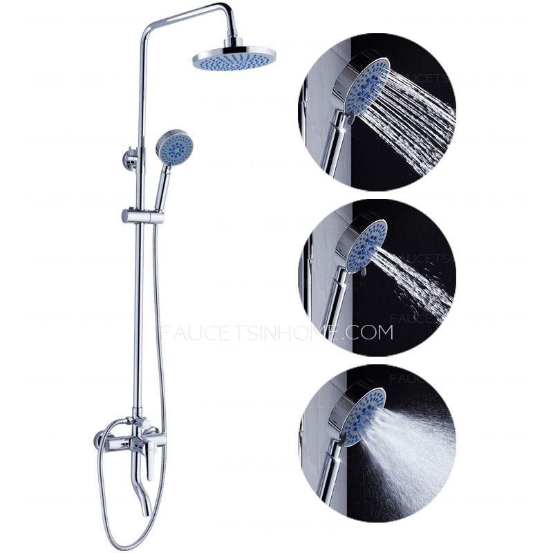 Elevate Three Functions Bathroom Tub And Shower Faucets