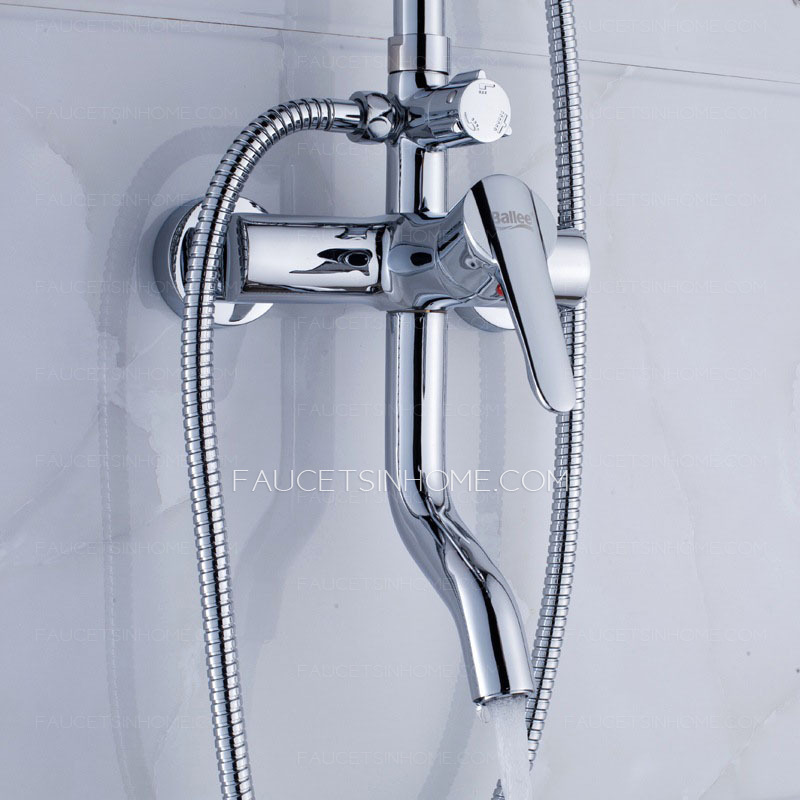 Elevate Three Functions Bathroom Tub And Shower Faucets