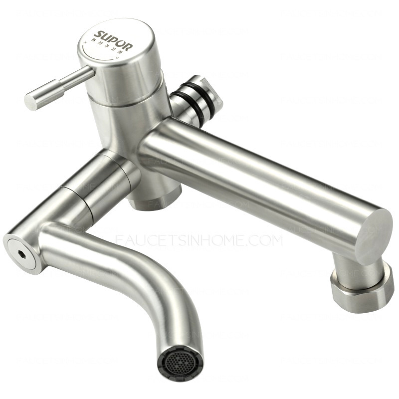 Stainless Steel With Spout System Shower Faucets