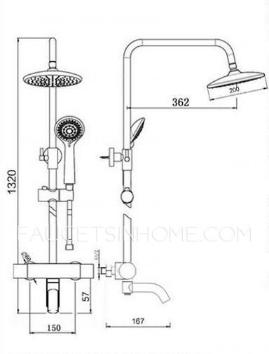 Thermal Smart Hot And Cold Best Shower Faucets