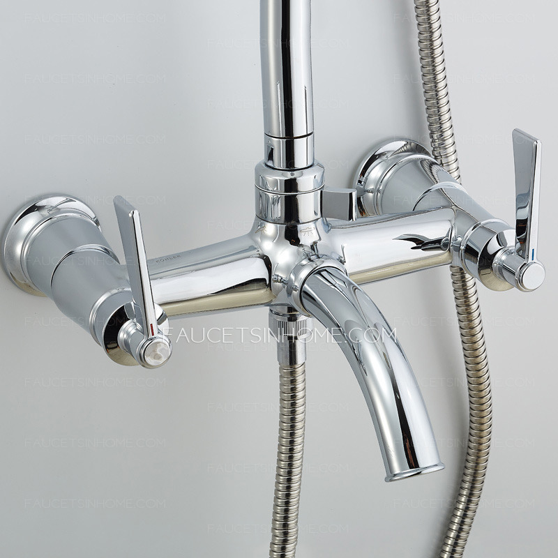 Designer Modern Shower Faucets Rain Shower 