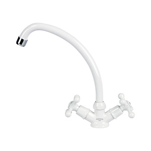 Elegant Two Handles Unusual Bathroom Faucets Painting 