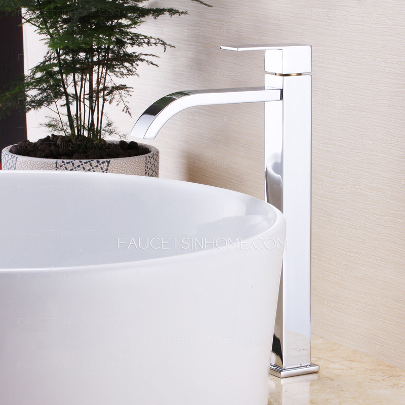 Square Shape Only Cold Bathroom Faucets Wholesale