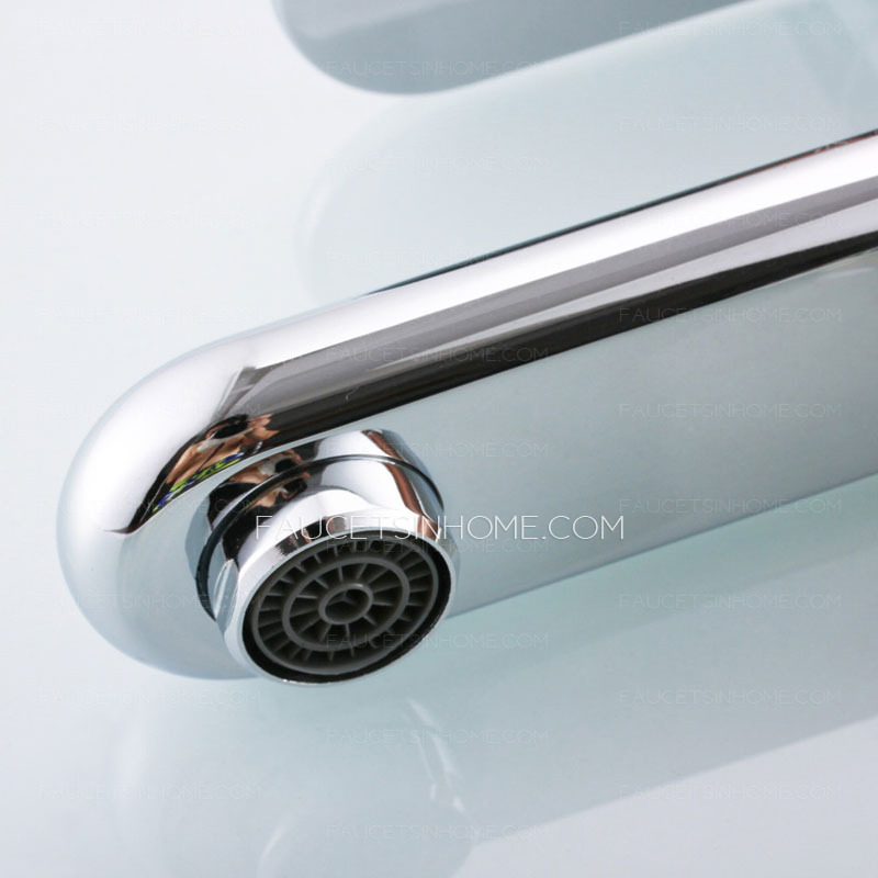 Custom Bathroom Faucets Vessel Ceramic Spool 