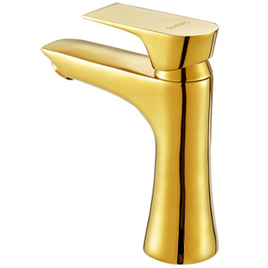 Antique Gold Faucets Polished Brass Finish Bathroom 