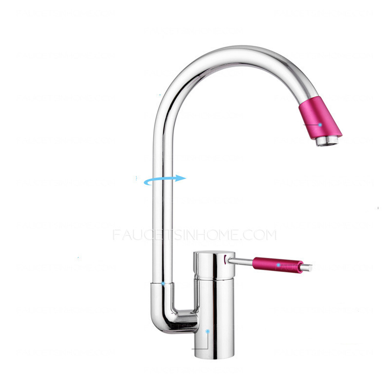 Designer Chrome Finish Recommended Kitchen Faucets