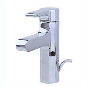 Small Faucet Electroplated Finish Single Handle 