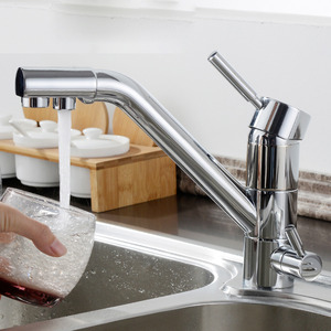 Usperno Polished Chrome Drinking Water Faucet Brass