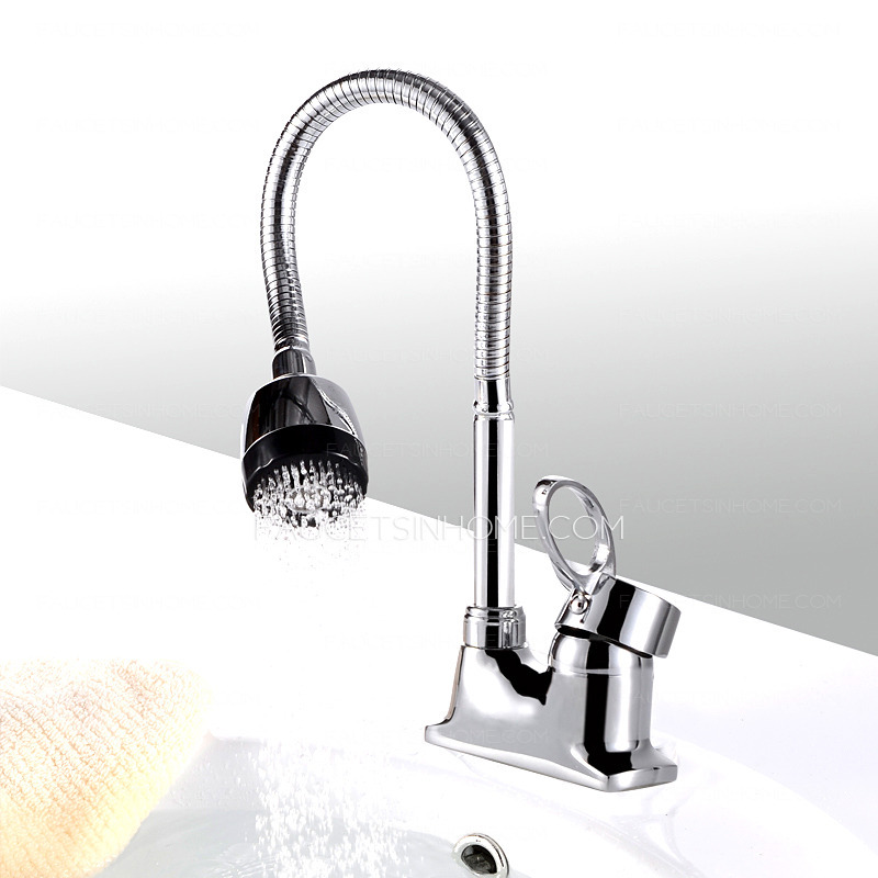 Pull Down Kitchen Faucets Rotatable Faucet