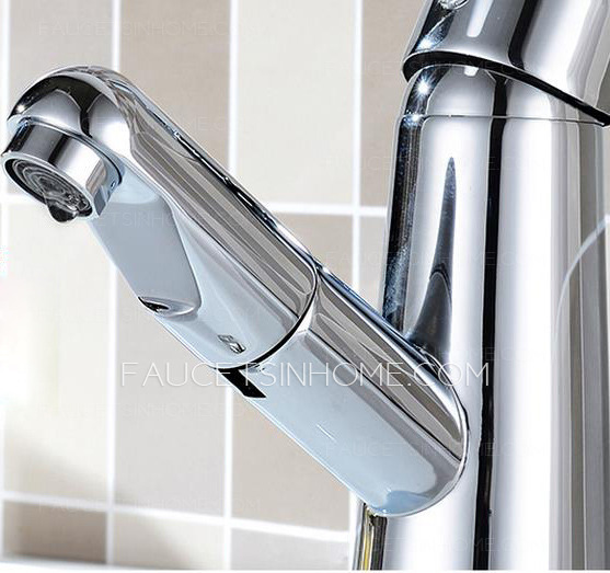 Pulldown Kitchen Faucet Hot Cold Rotatable 
