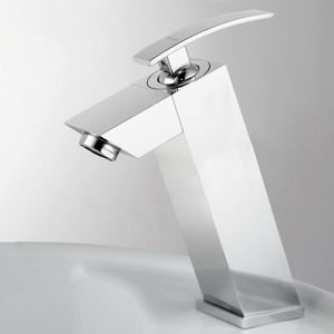 Modern Square Shape Top Bathroom Faucet Brands 