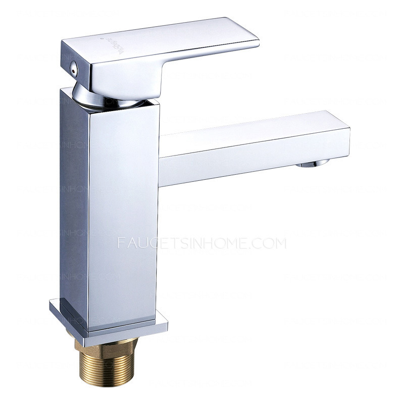 Chrome Waterworks Bathroom Faucets Cold Hot 