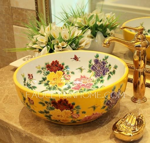 Chinese style vessel sink