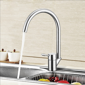 Kelmuel Stainless Steel Chrome Vessel Faucet For Kitchen