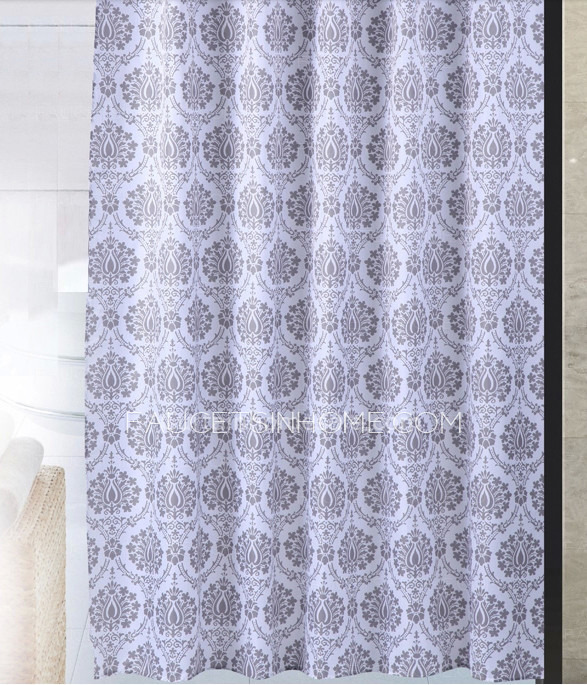 Bohemian Peacock Lavender Color How To Clean Shower Curtain