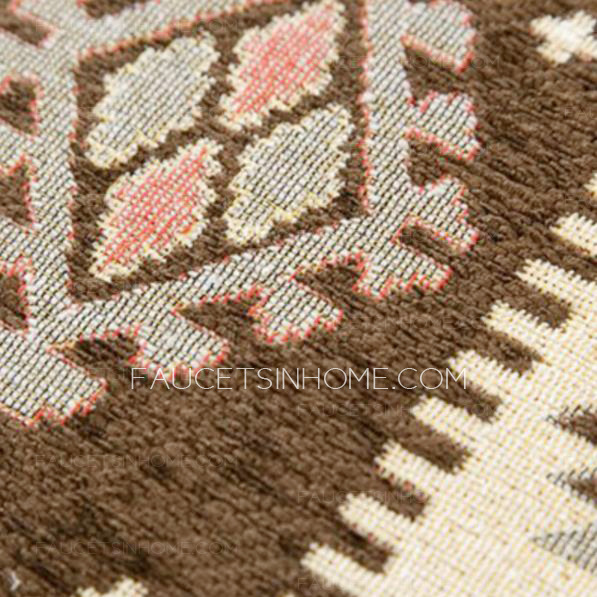 Traditional Jacquard 23.6*43.3 Inch Polyester Bathroom Rug