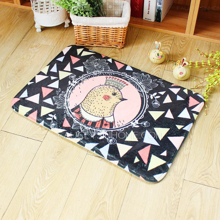 Nolvety Antiskid Cartoon Pattern Bath Mat 20*31.5 Inch