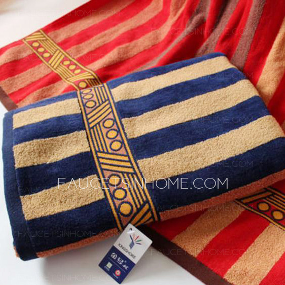 Royal Striped Cotton 28*67 Inch Bath Towel