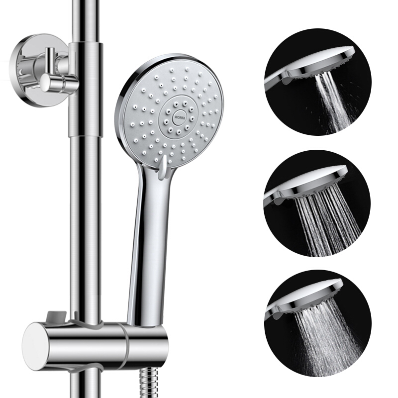 Best Electroplated Brass Thermostatic Exposed Outdoor Shower Faucets