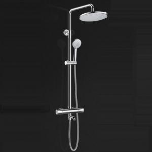 Best Electroplated Brass Thermostatic Exposed Outdoor Shower Faucets