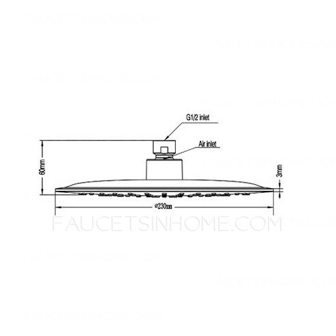 Modern Thermostatic Brass Thermostatic Exposed Outdoor Shower Faucets