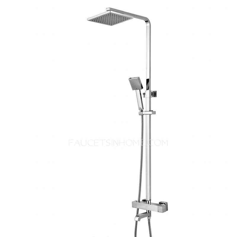 Thermostatic  Brass Outdoor Shower