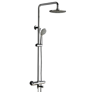 Best Chrome Brass Exposed Shower Faucet Sets Thermostatic