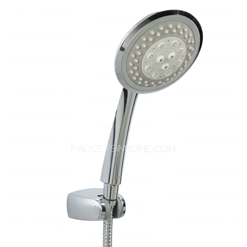 Modern Exposed Shower Faucets Brass Chrome Thermostatic Big Top Shower