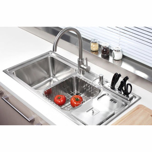 Practical Double Sinks Stainless Steel Kitchen Sinks With Faucet