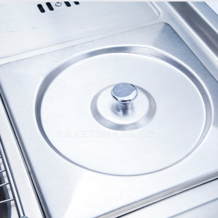 Stainless Steel Multi-functional Double Sinks Kitchen Sinks