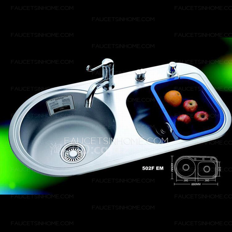 Large Capacity Double Sinks Stainless Steel Kitchen Sinks