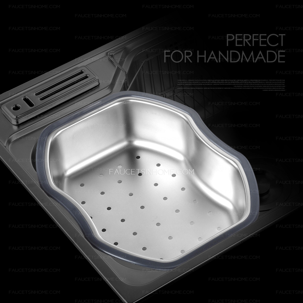 Practical Large Capacity Single Bowl Stainless Steel Kitchen Sinks