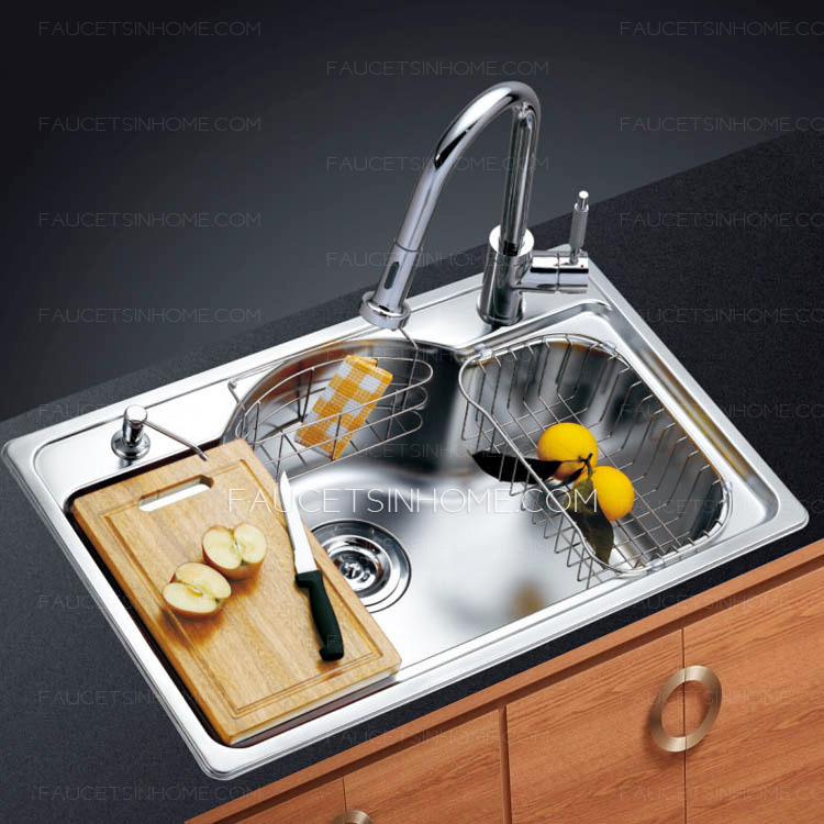 Nickel Brushed Stainless Steel kitchen sinks