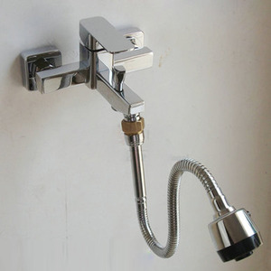 Chrome Brass Extension Tube of Faucet With Spout