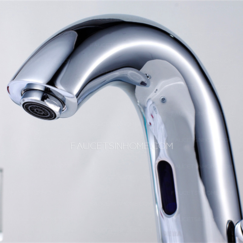 Best Touch/Touchless Chrome Brass Vessel Mount Bathroom Sink Faucets