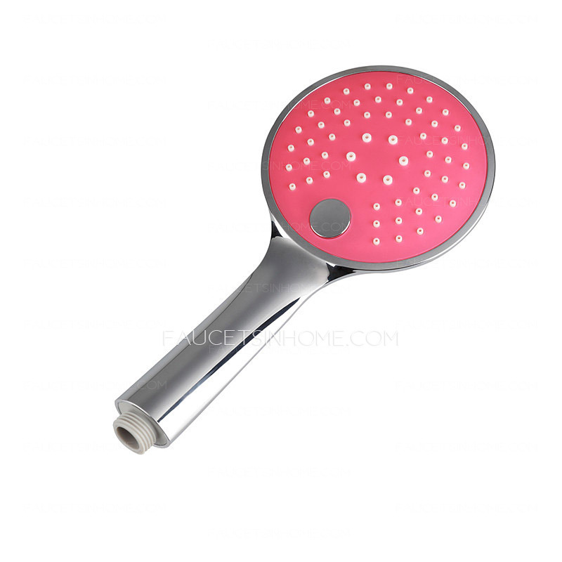 Romantic Pink Top Shower Cheap Shower Faucets For Bathroom