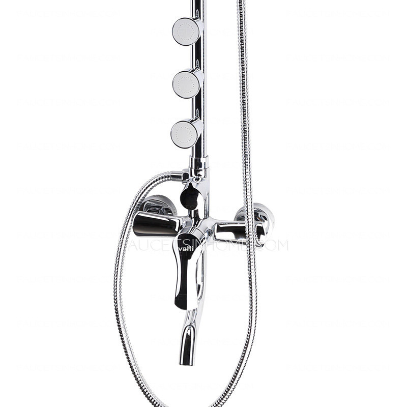 Romantic Pink Top Shower Cheap Shower Faucets For Bathroom