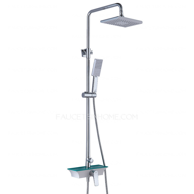 Designer Square Shaped Hand Shower Cheap Shower Fixtures