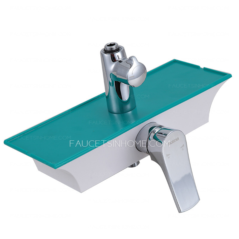 Designer Square Shaped Hand Shower Cheap Shower Fixtures