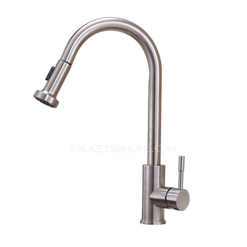 Designer Pull Out Stainless Steel Best Kitchen Faucets
