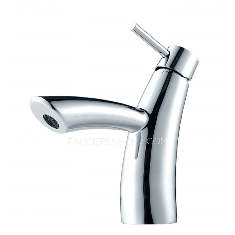 High End Chrome Brass Single Handle Best Bathroom Faucets