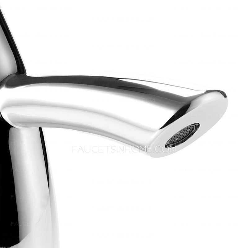 High End Chrome Brass Single Handle Best Bathroom Faucets