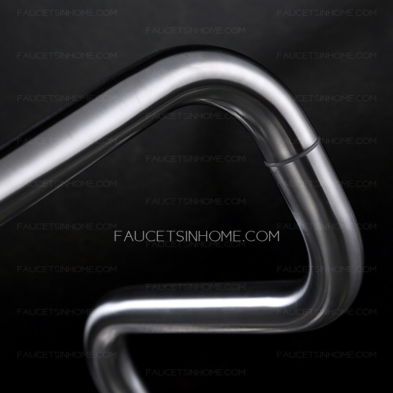 Simple Rotatable Stainless Steel Best Kitchen Faucets For Bedroom