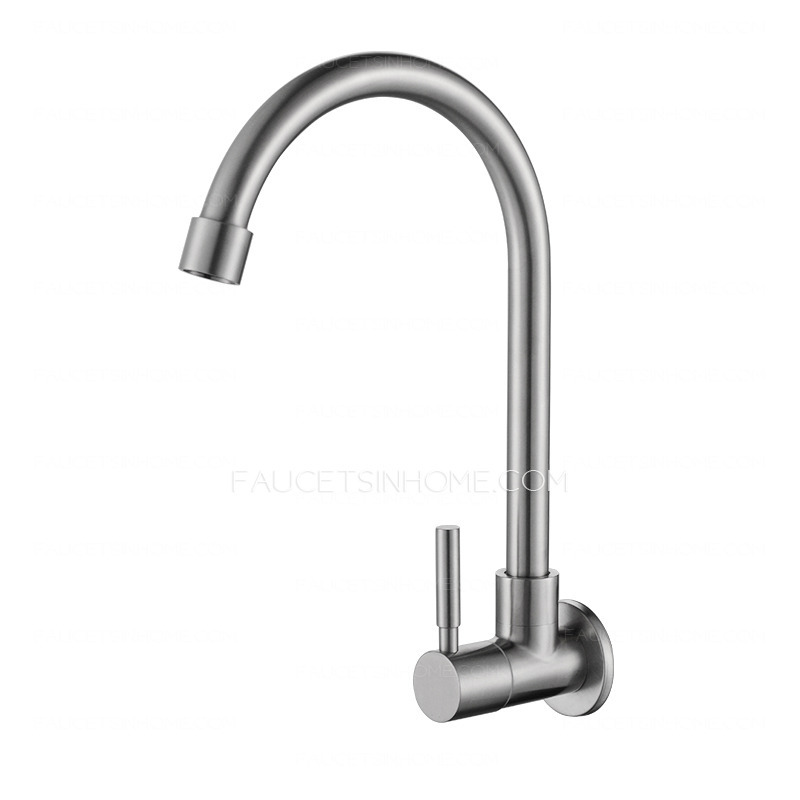 Designer Goose Neck Shaped Wall Mount Best Kitchen Faucets