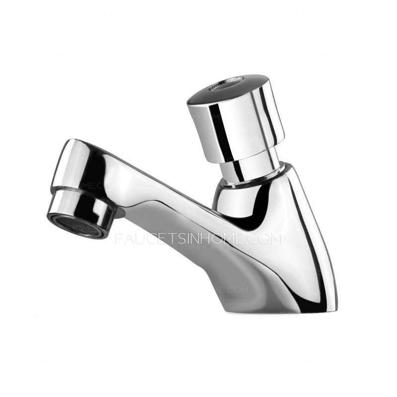 Affordable Vessel Press Type Single Hole Bathroom Faucets