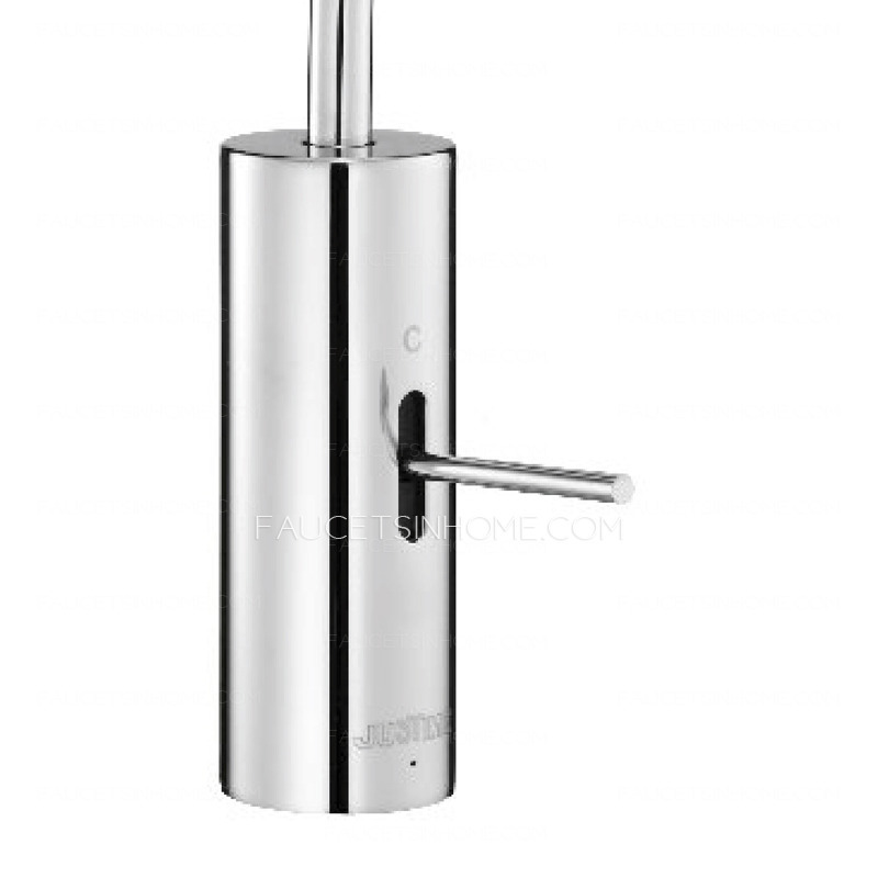 Best Brass Chrome One Handle Modern Kitchen Faucets