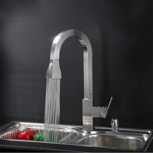 High End Brass Nickel Brushed Best Kitchen Faucets