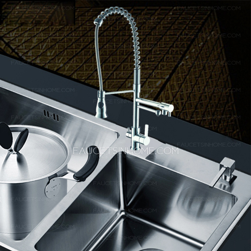 Designer Rotatable Brass Chrome Best Kitchen Faucets For Bedroom