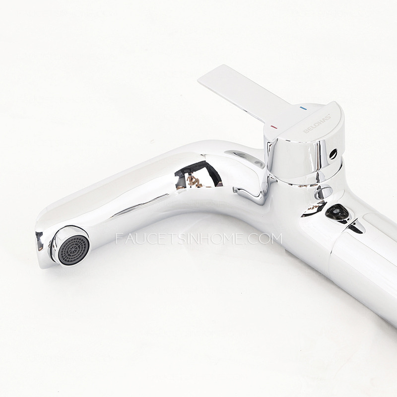 Affordable One Handle Best Bathroom Faucets Chrome
